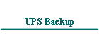 UPS Backup
